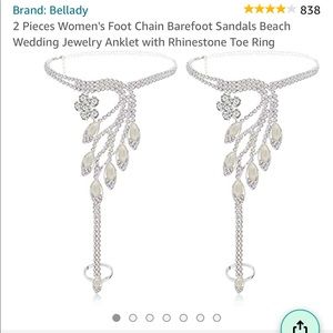 Barefoot Sandals/Foot Chain
